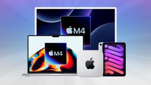 iMac, MacBook Pro y Mac mini con chips M4 junto al iPad mini 7