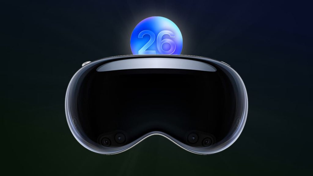Gafas Apple Vision Pro con icono visionOS 26: innovación y avances en realidad extendida