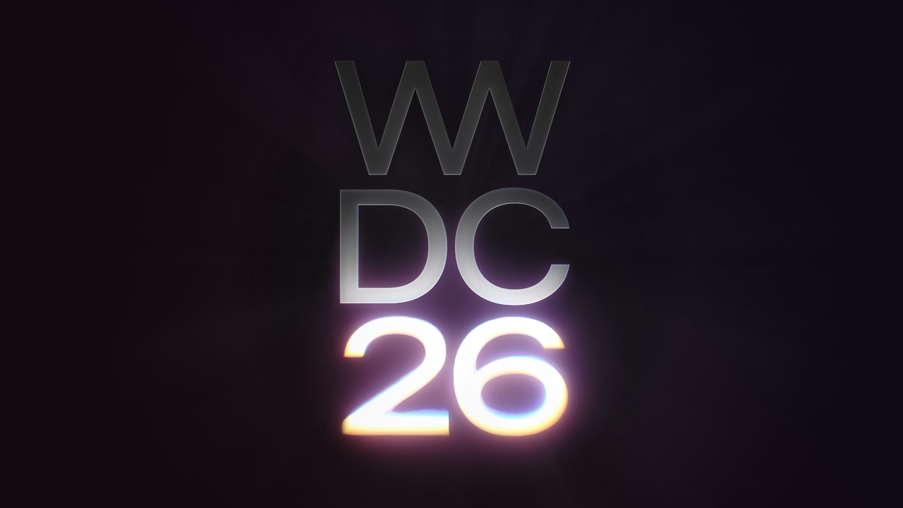 Portada del podcast sobre la WWDC 2026 con el logo del evento de desarrolladores de Apple sobre fondo oscuro con resplandor.